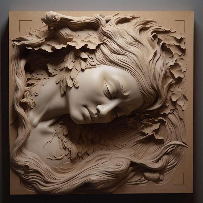 نموذج ثلاثي الأبعاد لآلة CNC 3D Art 